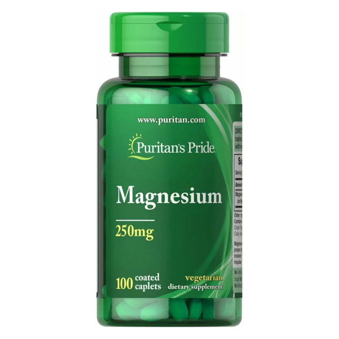 Magnesium 250mg - 100caps — офіційна ціна та характеристики