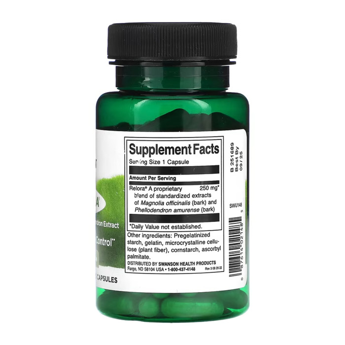 Relora 250mg - 90 caps — офіційна ціна та характеристики