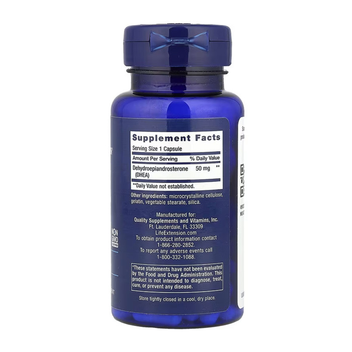 DHEA 50mg - 60 caps — офіційна ціна та характеристики