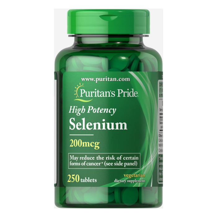 Selenium 200mg - 250tabs — офіційна ціна та характеристики