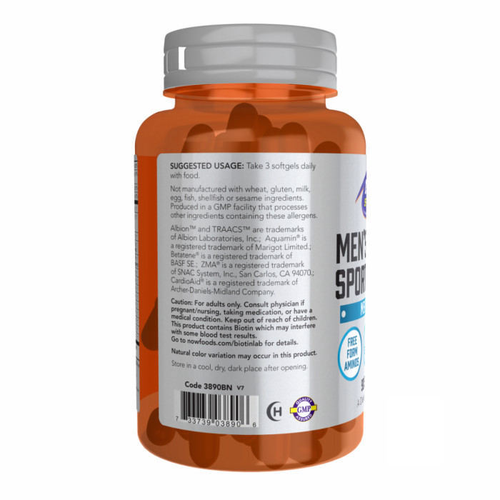 Men's Active Sports Multi - 90 softgels — офіційна ціна та характеристики