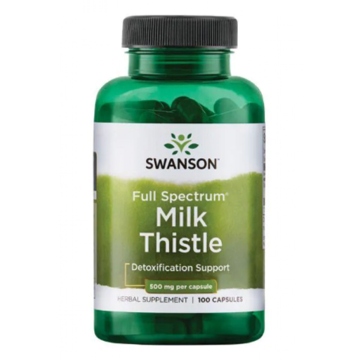 Milk Thistle 500mg - 100caps — офіційна ціна та характеристики