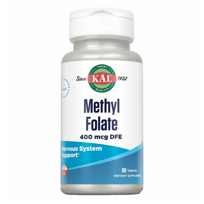 Methyl Folate 400mcg - 90 tabs — офіційна ціна та характеристики