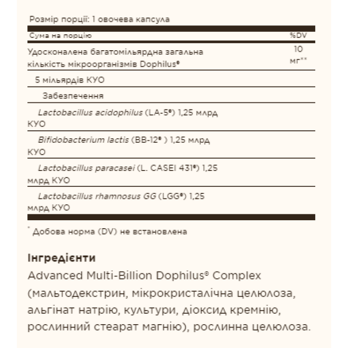 Advanced Multi-Billion Dophilus® - 60 vcaps