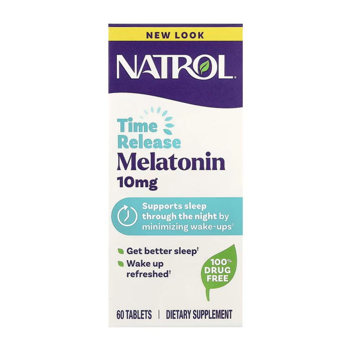 Time Release Melatonin 10mg - 60 tab — офіційна ціна та характеристики