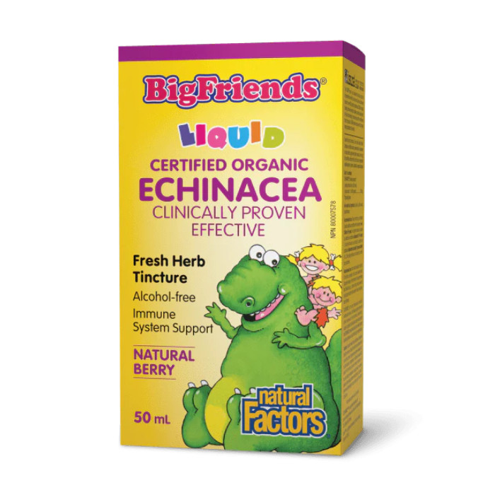 BigFriends Echinacea Alcohol-Free Fresh Herb Tincture for Kids - 50 ml — офіційна ціна та характеристики