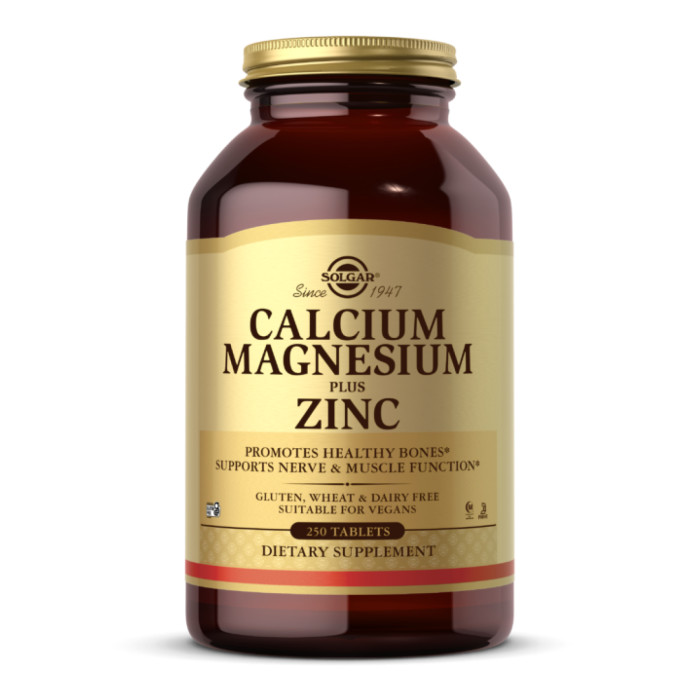 Calcium Magnesium Plus Zinc - 250 tabs — офіційна ціна та характеристики