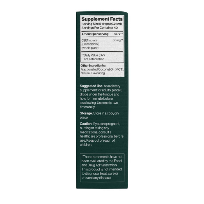 CBD Oil Isolate 2000 mg Strawberry - 10 ml — офіційна ціна та характеристики