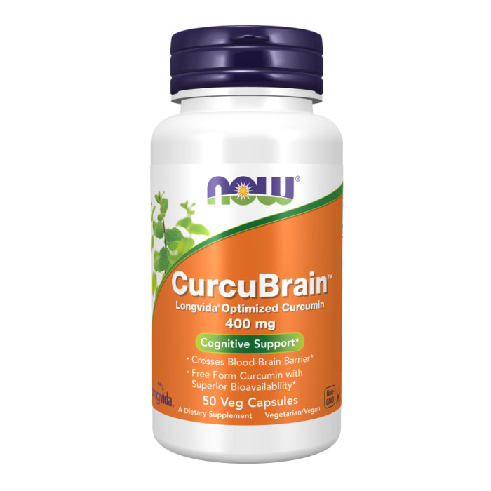 CurcuBrain™ 400mg - 50 vcaps — офіційна ціна та характеристики