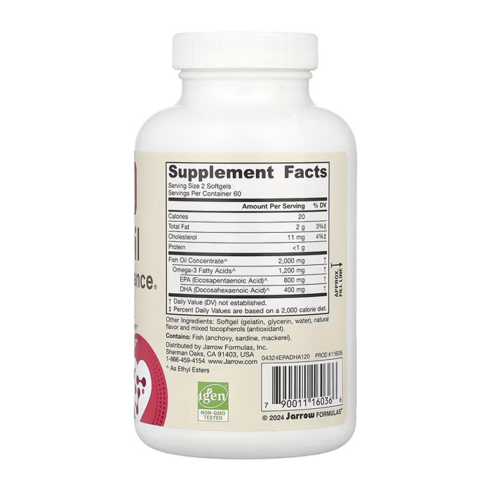 EPA-DHA Balance® 600 mg - 120 caps — офіційна ціна та характеристики