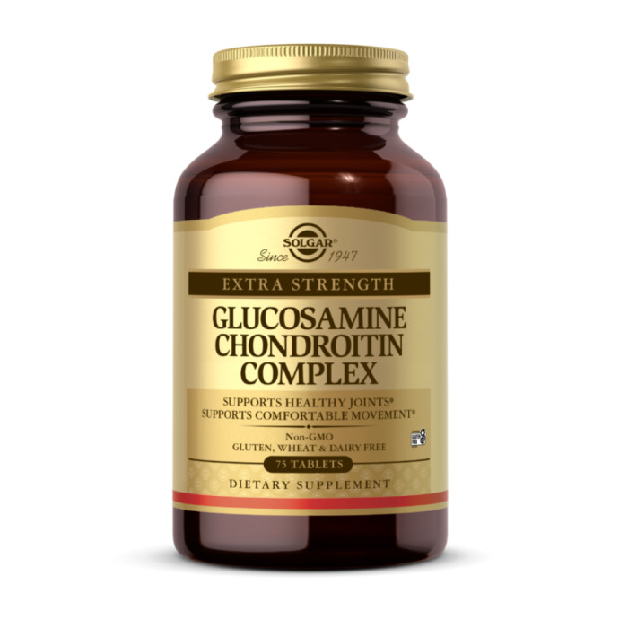Extra Strength Glucosamine Chondroitin Complex - 75 tabs — офіційна ціна та характеристики