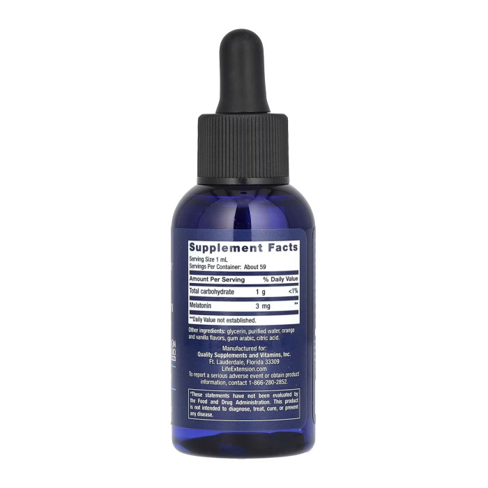 Fast-Acting Liquid Melatonin (Citrus-Vanilla) - 2 fl oz — офіційна ціна та характеристики
