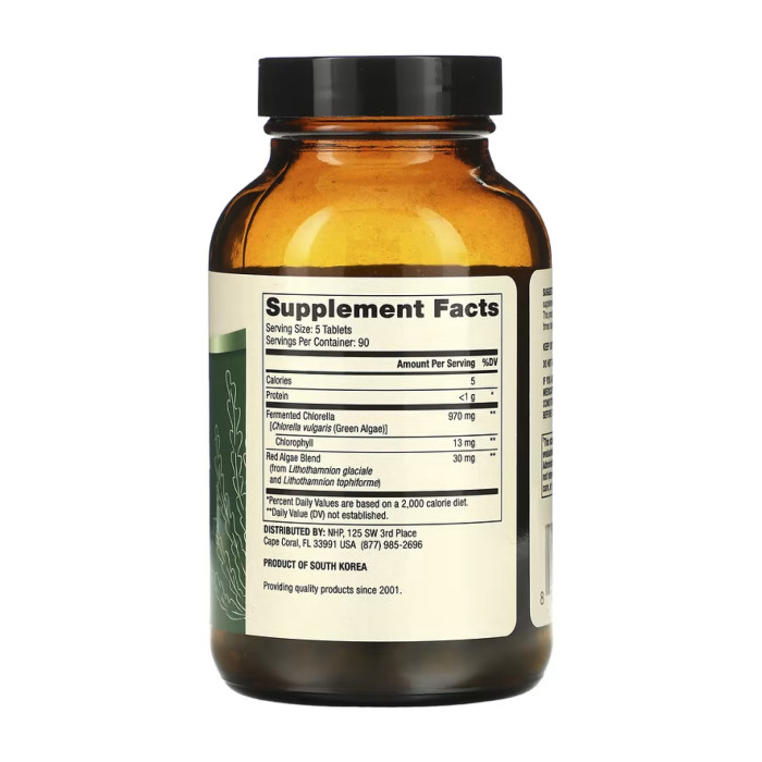 Fermented Chlorella - 450 tabs — офіційна ціна та характеристики