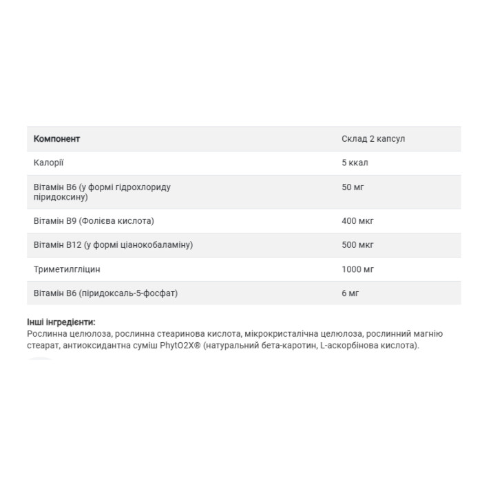 Gold Specifics Homocysteine Modulators - 120 vcaps