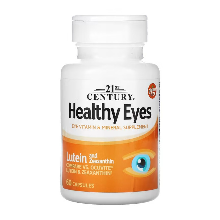 Healthy Eyes Lutein & Zeaxanthin - 60 caps — офіційна ціна та характеристики