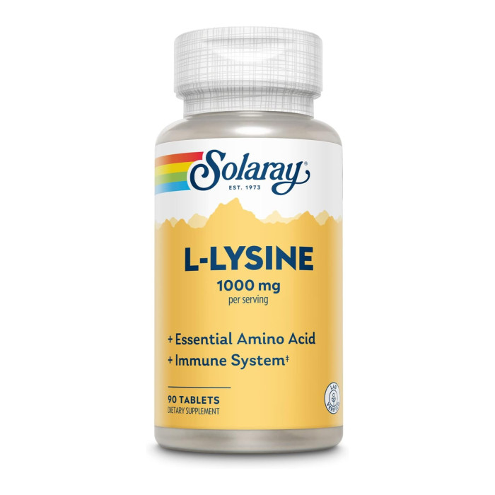 L-Lysine Free Form 1000mg - 90 tabs — офіційна ціна та характеристики