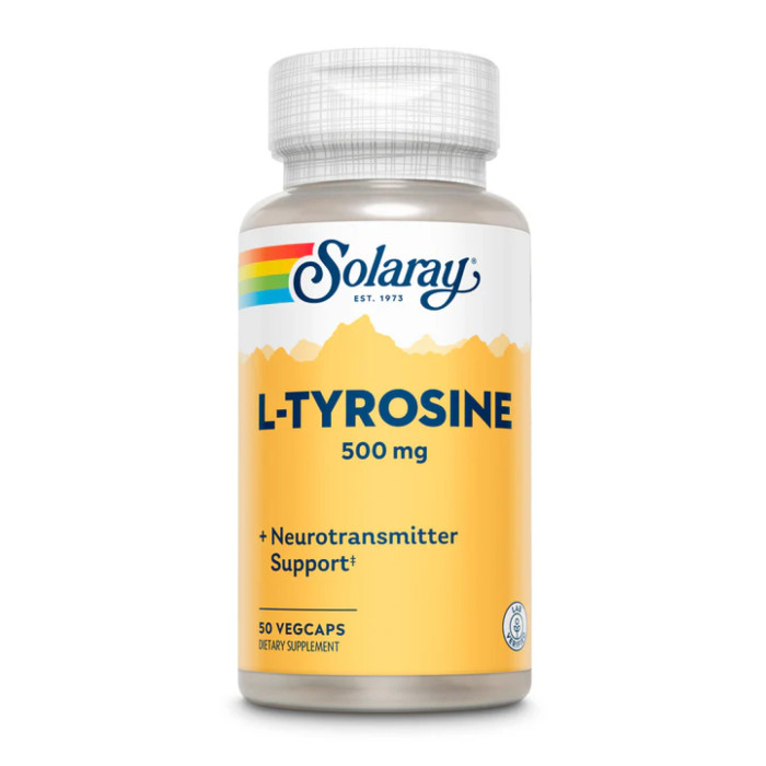 L-Tyrosine 500mg - 50 vcaps — офіційна ціна та характеристики