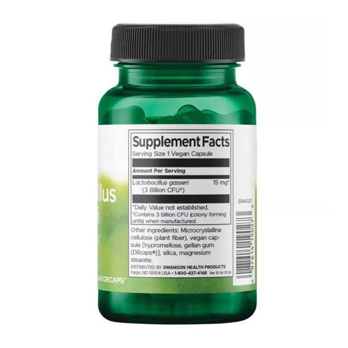 Lactobacillus Gasseri 3 Billion Cfu - 60 vcaps — офіційна ціна та характеристики
