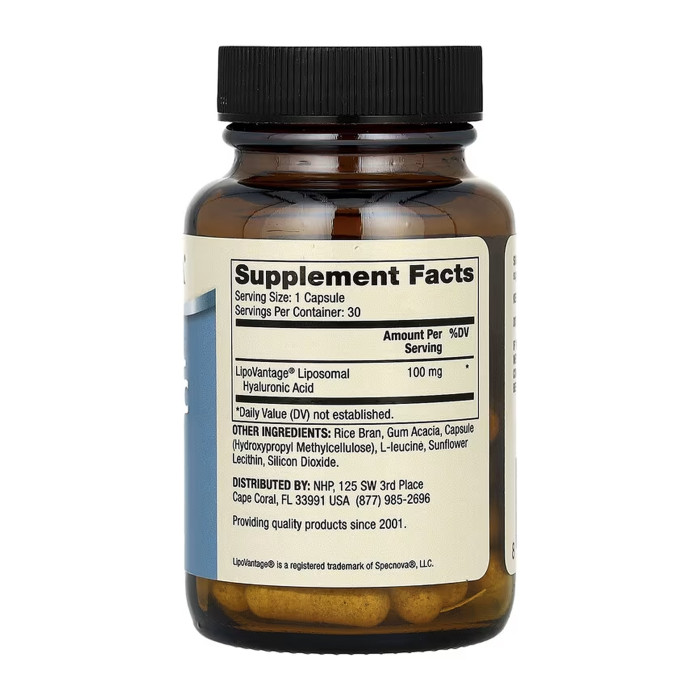 Liposomal Hyaluronic Acid - 30 caps (До 11.26) — офіційна ціна та характеристики