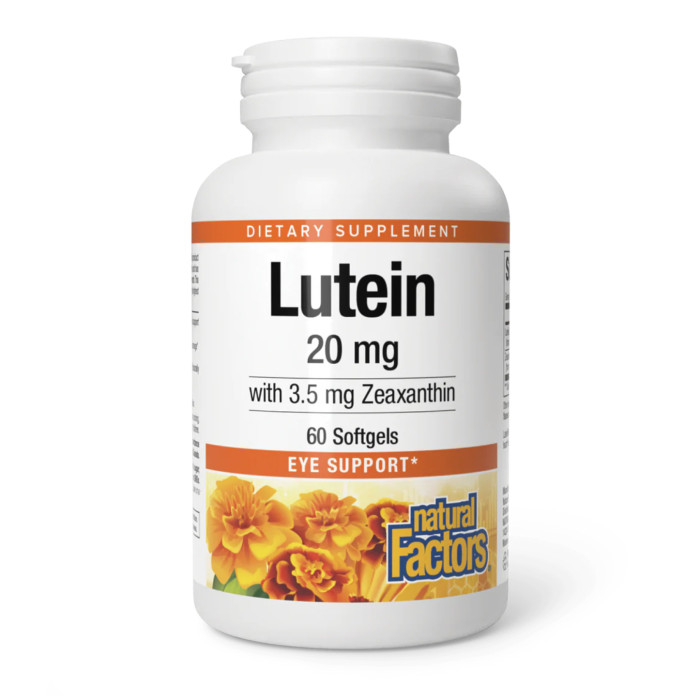 Lutein 20mg - 60 softgels — офіційна ціна та характеристики