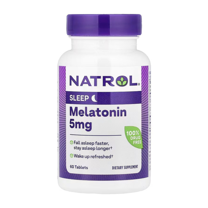 Melatonin 5mg - 60 tabs — офіційна ціна та характеристики