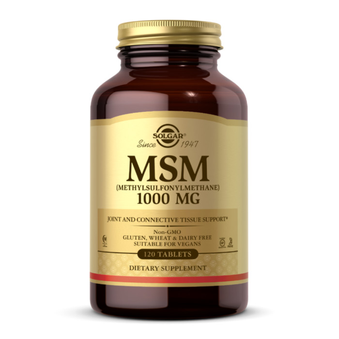 MSM 1000mg - 120 tabs — офіційна ціна та характеристики