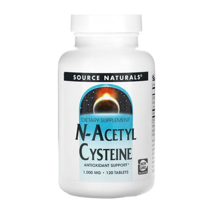 N-Acetyl Cysteine 1000mg - 120 tabs — офіційна ціна та характеристики