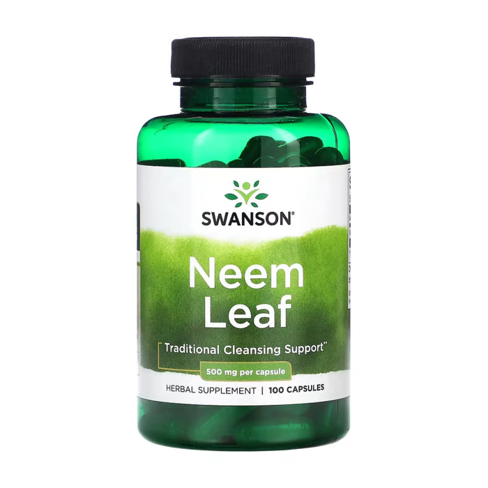 Neem Leaf 500 mg - 100 caps — офіційна ціна та характеристики