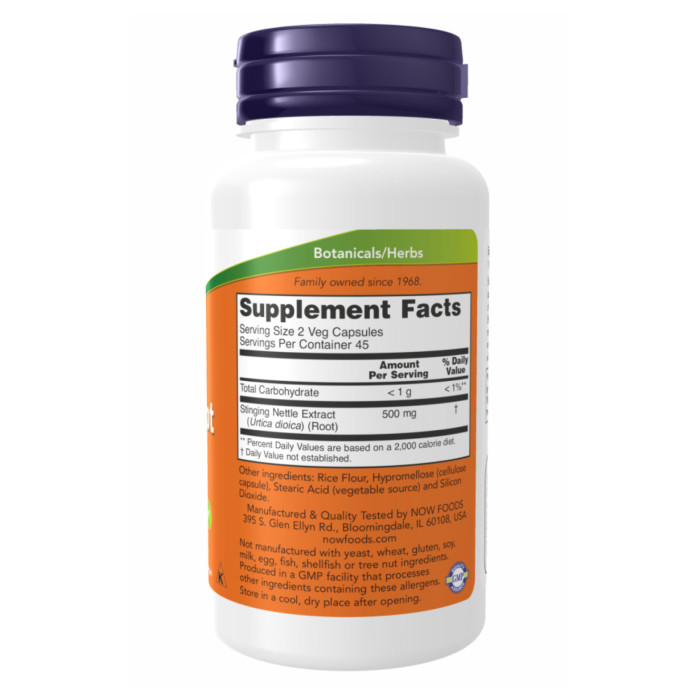 Nettle Root Extract 250mg - 90 vcaps — офіційна ціна та характеристики