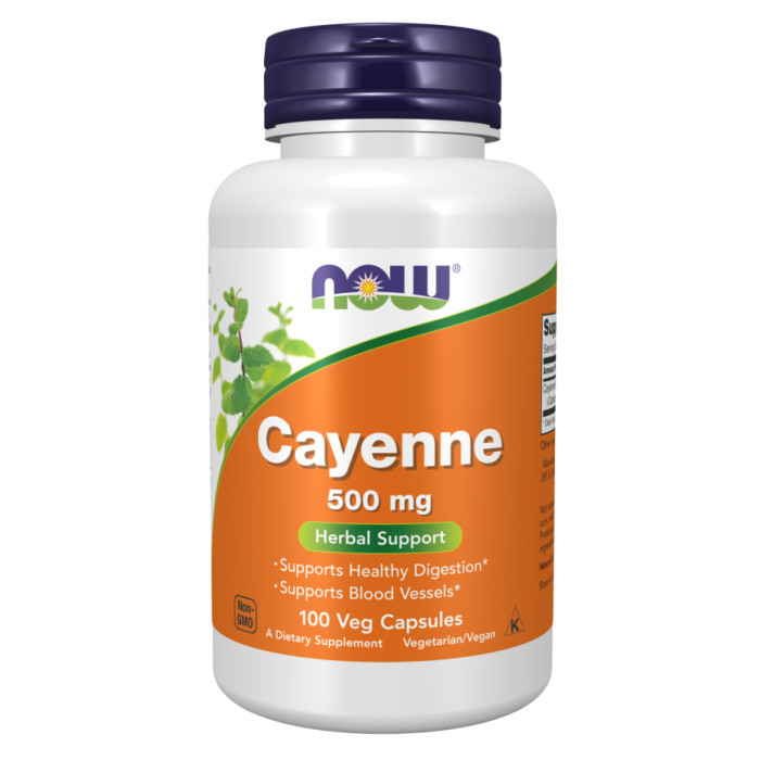 Cayenne 500mg - 100 vcaps
