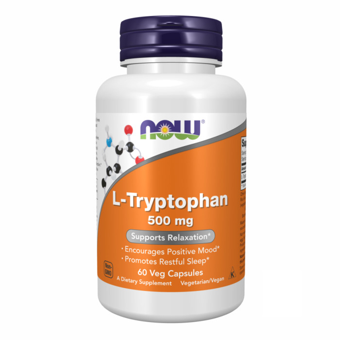 L-Tryptophan 500mg - 60 vcaps — офіційна ціна та характеристики