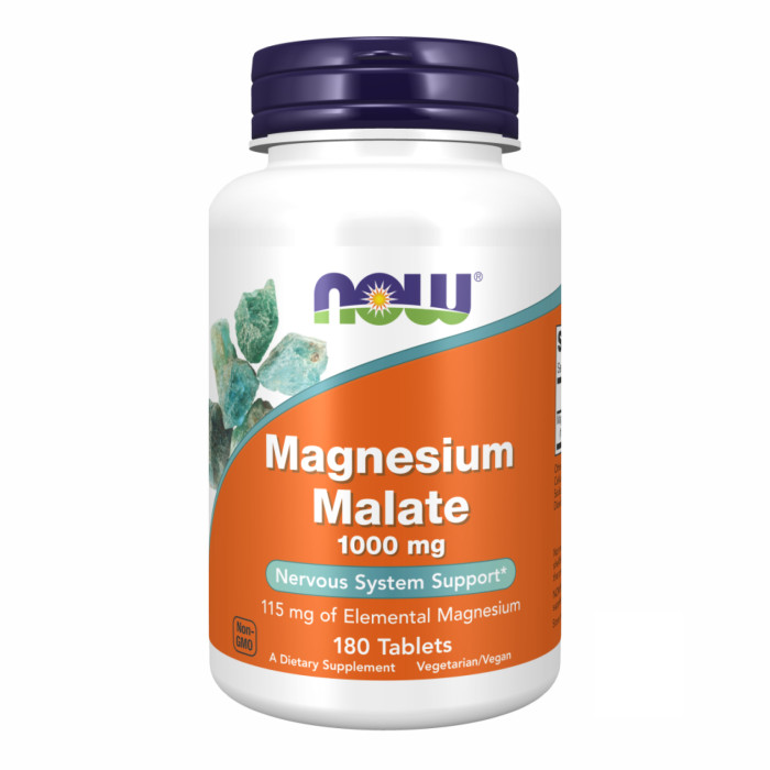 Magnesium Malate 1000mg - 180 tabs — офіційна ціна та характеристики