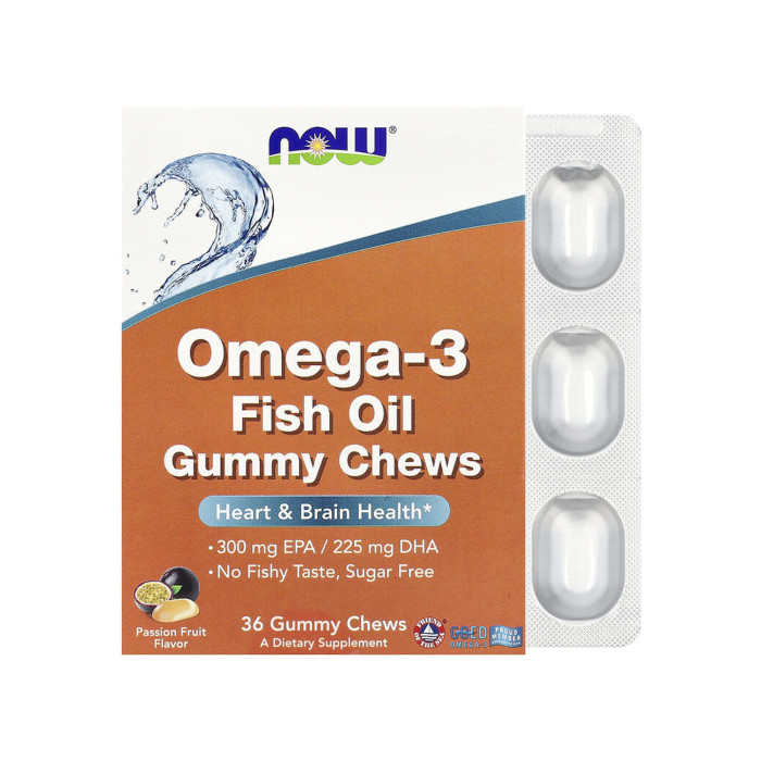 Omega-3 Fish Oil - 36 Gummy Chews — офіційна ціна та характеристики