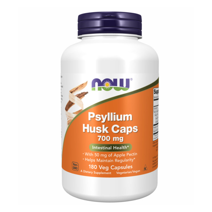 Psyllium Husk 700mg+Pectin - 180 vcaps — офіційна ціна та характеристики