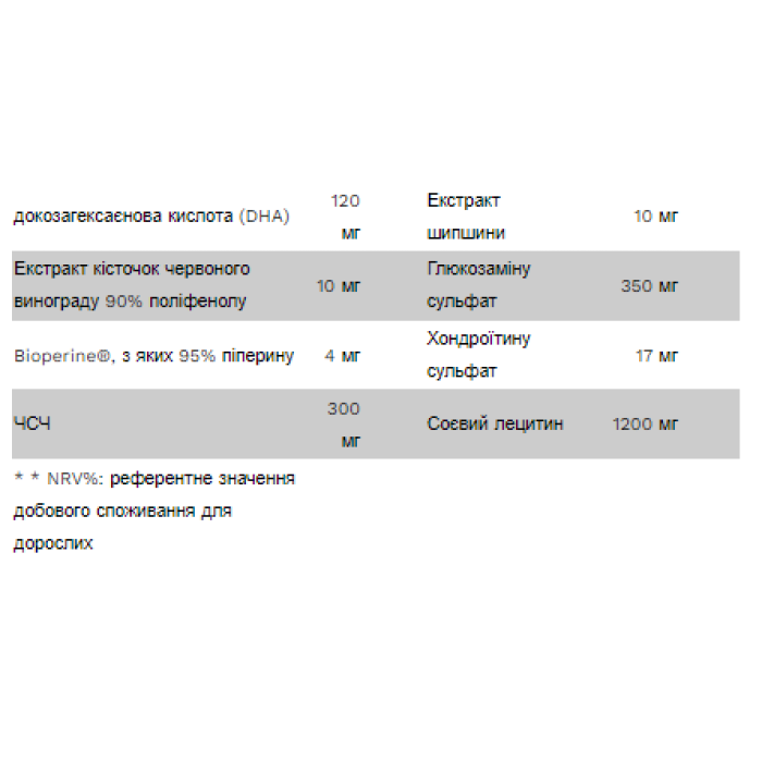 Multi Complex - 30serv — офіційна ціна та характеристики