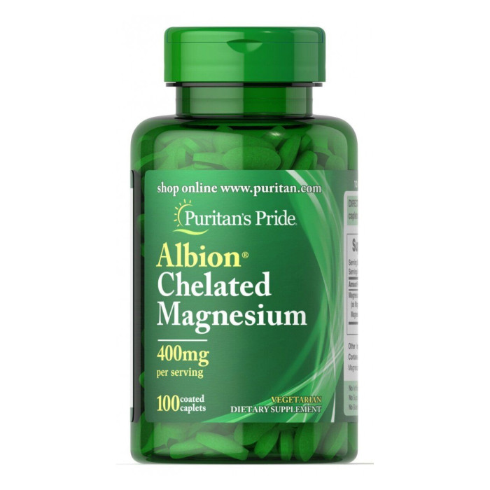 Albion Chelated Magnesium 400mg - 100caps — офіційна ціна та характеристики