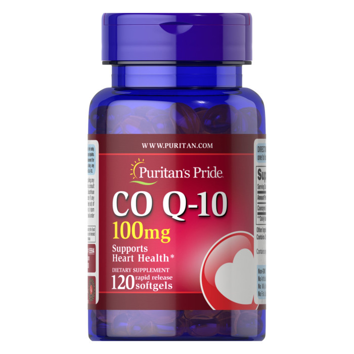 Q-SORB™ Co Q-10 100mg - 120 caps — офіційна ціна та характеристики