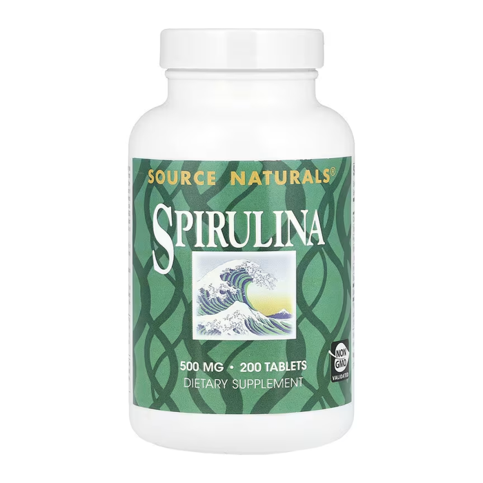 Spirulina 500 mg - 200 tabs — офіційна ціна та характеристики