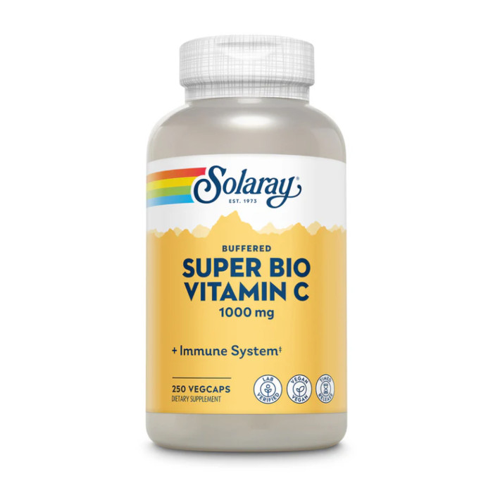 Super Bio Vitamin C 1000mg - 250 vcaps — офіційна ціна та характеристики