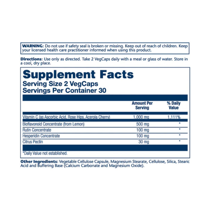 Super Bio Vitamin C 1000mg - 250 vcaps — офіційна ціна та характеристики