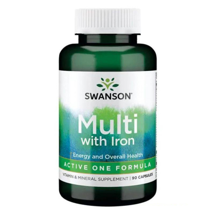 Multi whith Iron Active One Formula - 90 caps