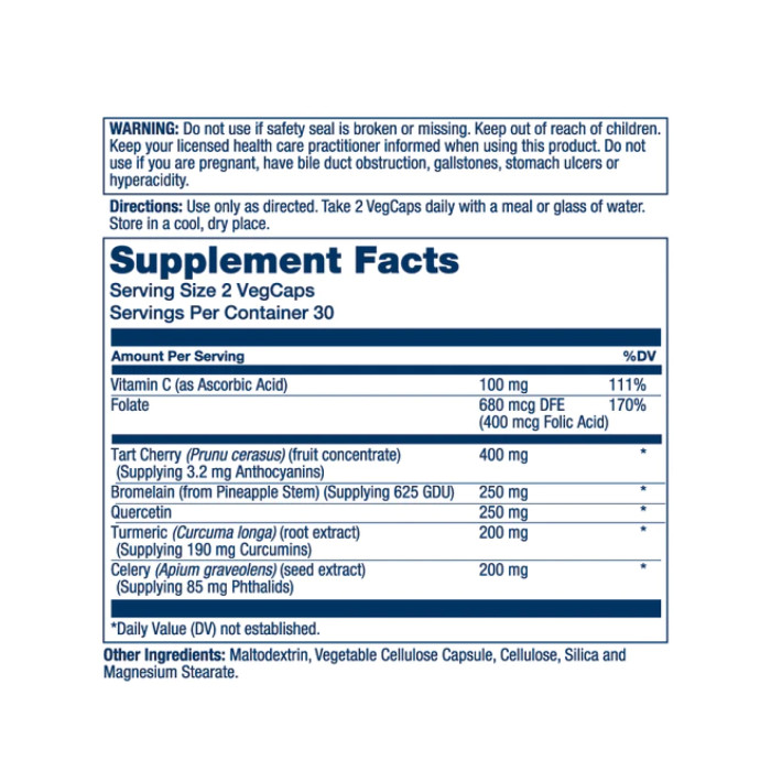 Total Cleanse Uric Acid - 60 vcaps — офіційна ціна та характеристики