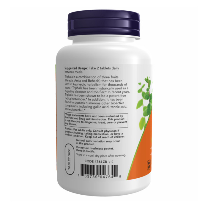 Triphala 500mg - 120 tabs — офіційна ціна та характеристики