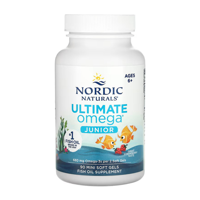 Ultimate Omega Junior - 90 mini softgels — офіційна ціна та характеристики