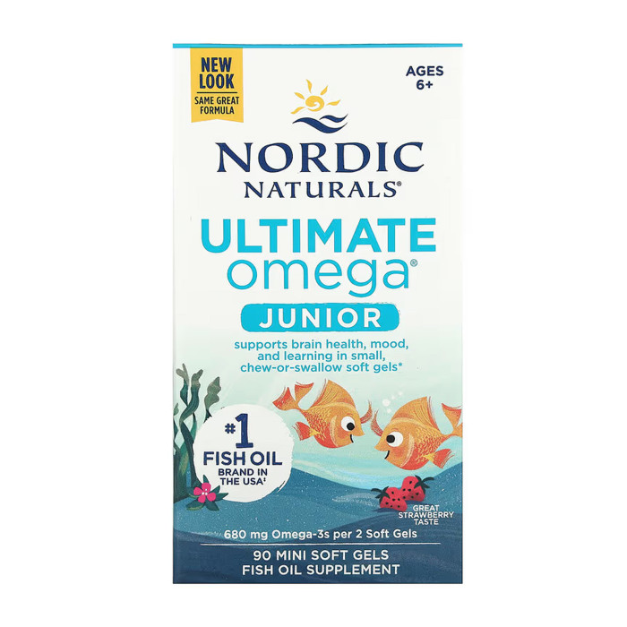 Ultimate Omega Junior - 90 mini softgels — офіційна ціна та характеристики