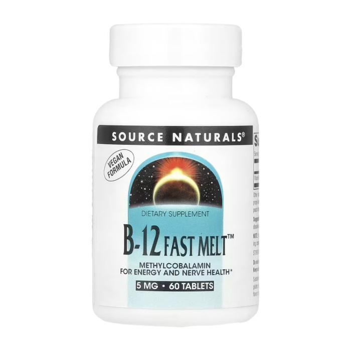 Vitamin B-12 5mg - 60 tabs — офіційна ціна та характеристики