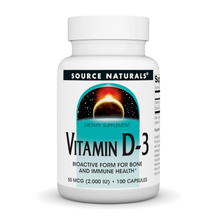Vitamin D-3 2000 IU - 100 caps — офіційна ціна та характеристики