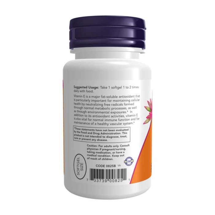 Vitamin E-200 D-Alpha Tocopheryl - 100 softgels — офіційна ціна та характеристики