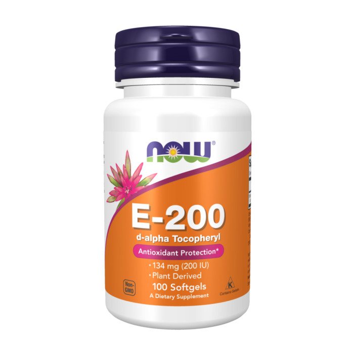 Vitamin E-200 D-Alpha Tocopheryl - 100 softgels — офіційна ціна та характеристики