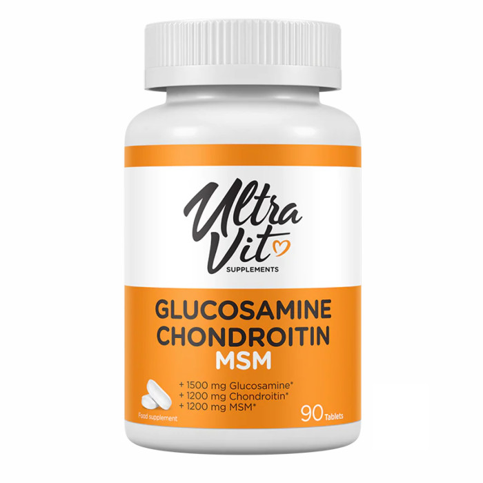 Ultravit Glucosamine Chondroitin MSM - 90 tabs — офіційна ціна та характеристики